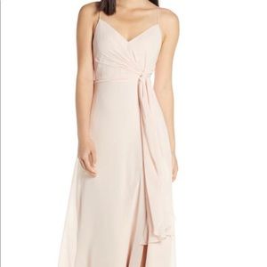 Jenny Yoo Amara Bridesmaid Dress - Soft Blush, 4
